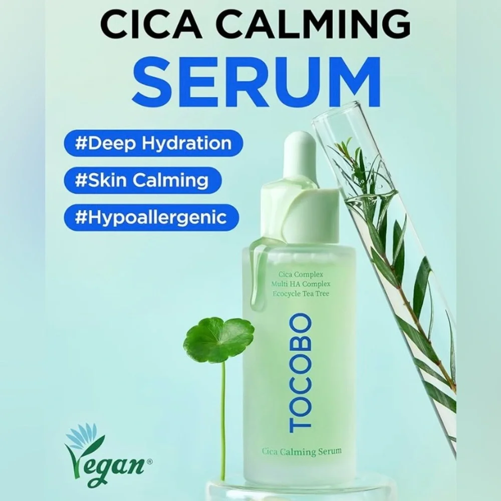 Korean Skincare Tocobo Cica Calming Face Serum